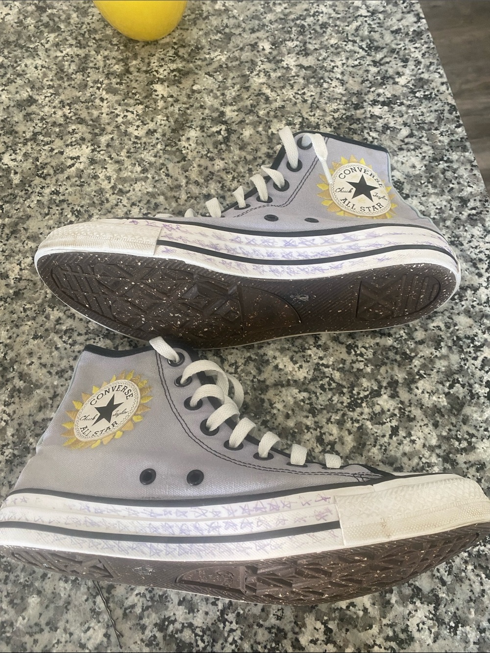 Converse sunflower high top sneakers - Picture 10 of 16